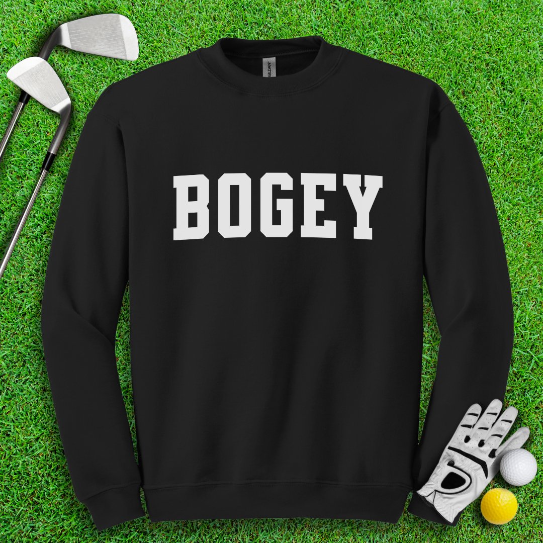 Simple Bogey Text Crewneck - TeeHee Golf Gear