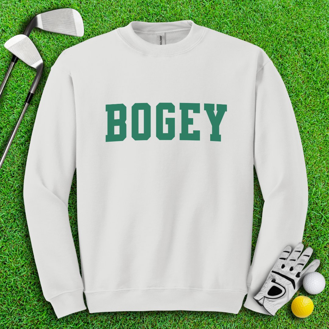 Simple Bogey Text Crewneck - TeeHee Golf Gear