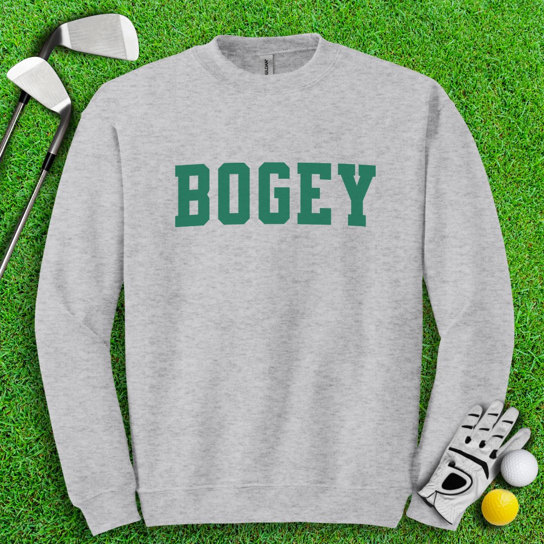 Simple Bogey Text Crewneck - TeeHee Golf Gear
