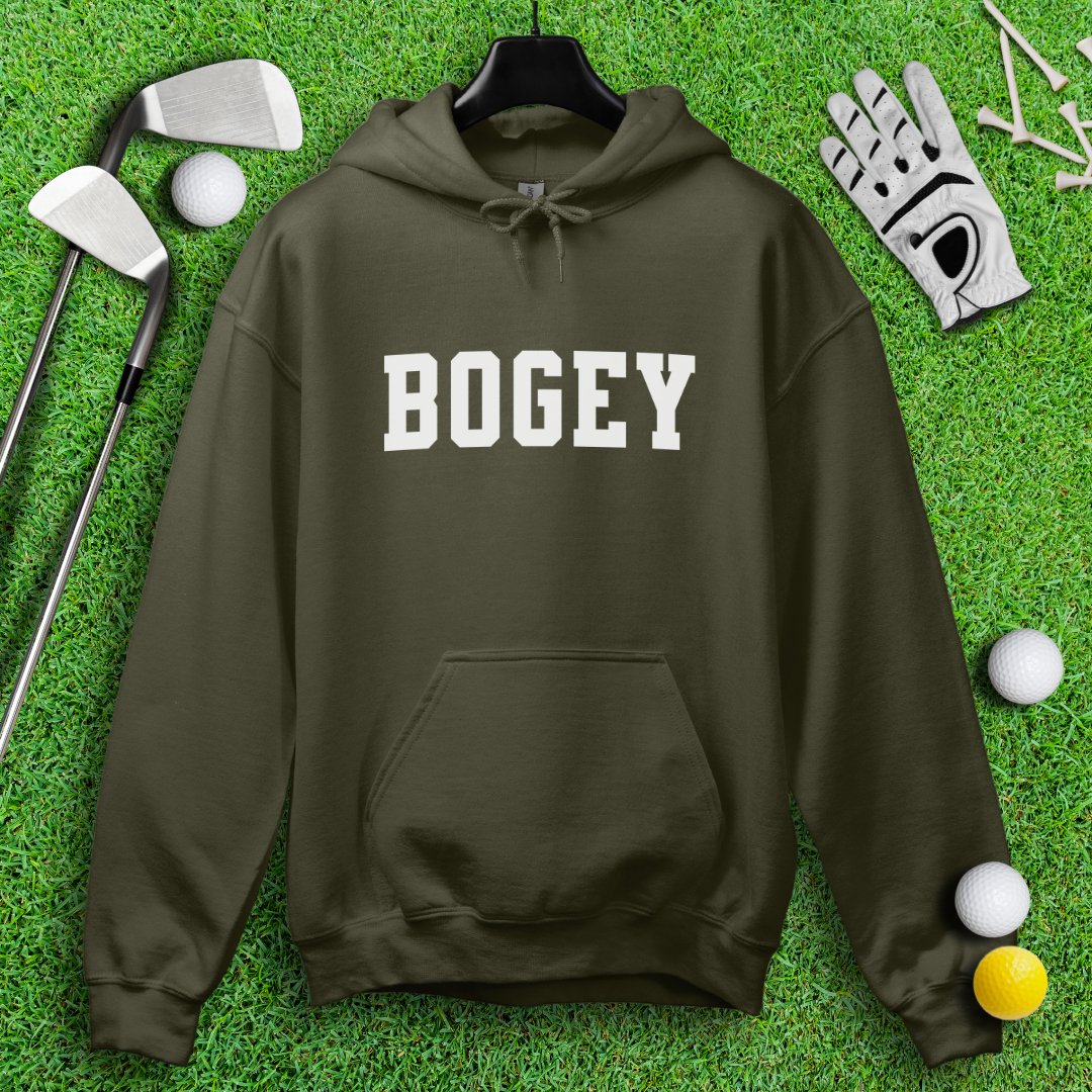 Simple Bogey Text Hoodie - TeeHee Golf Gear