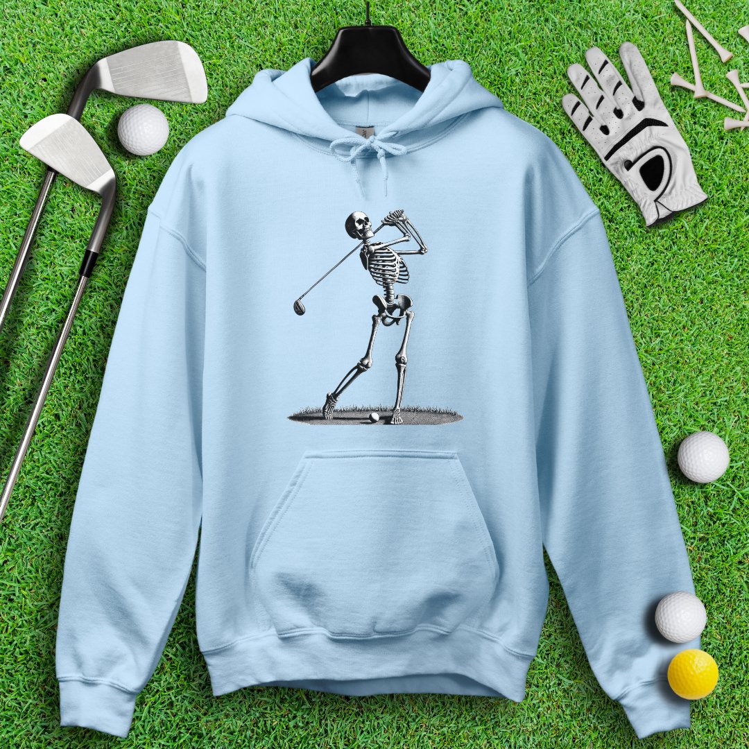 Skeleton Golfer Hoodie - TeeHee Golf Gear