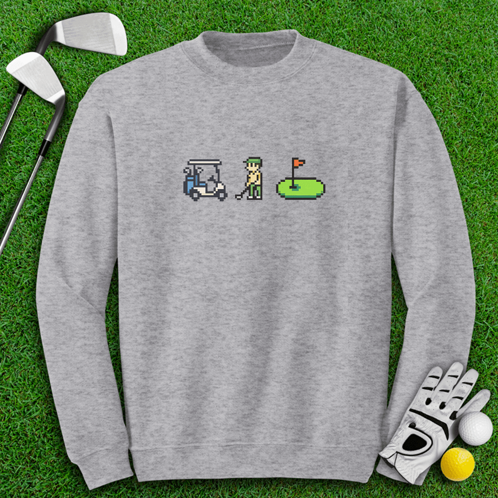 Skeleton Golfers Crewneck - TeeHee Golf Gear
