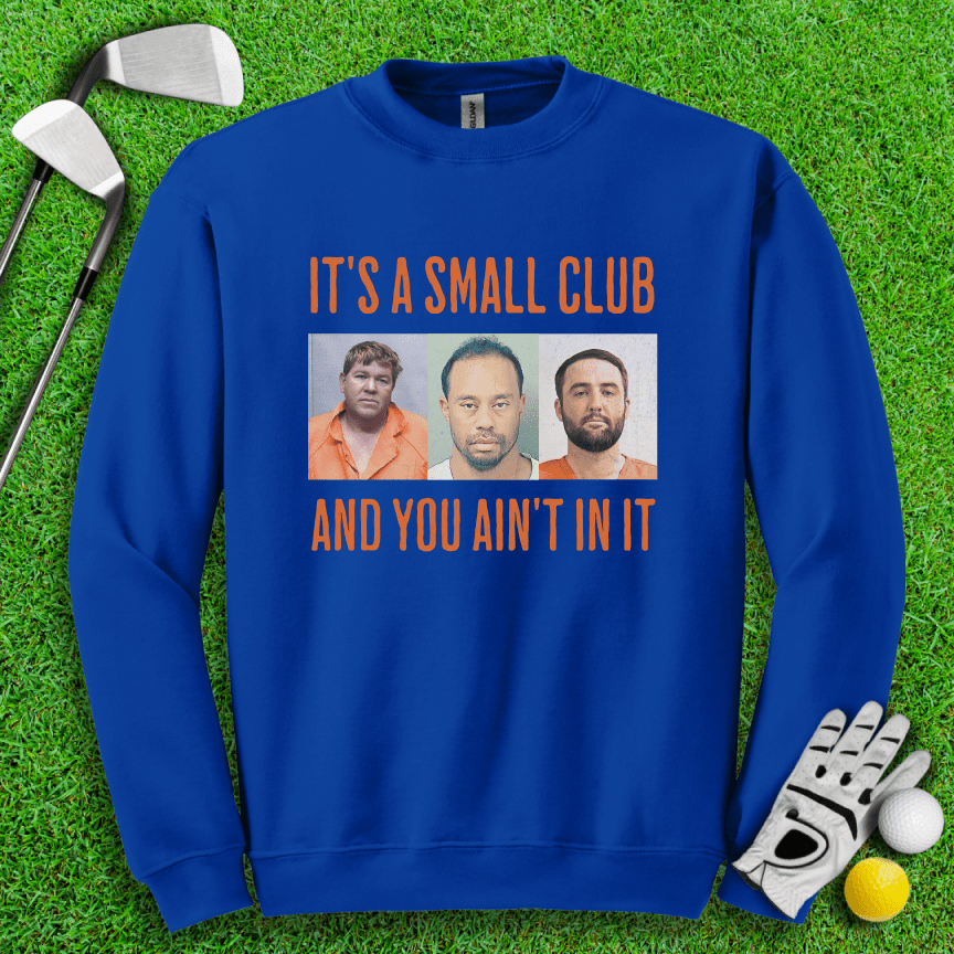 Small Club Mugshot Crewneck - TeeHee Golf Gear