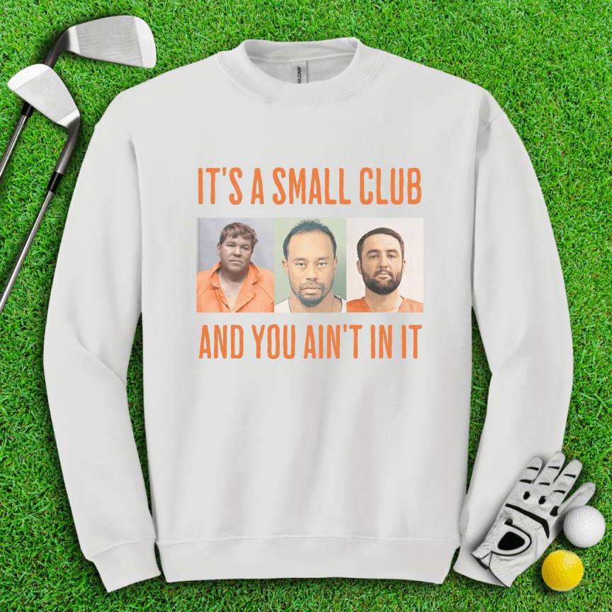 Small Club Mugshot Crewneck - TeeHee Golf Gear