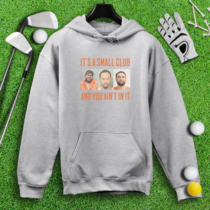 Small Club Mugshot Hoodie - TeeHee Golf Gear