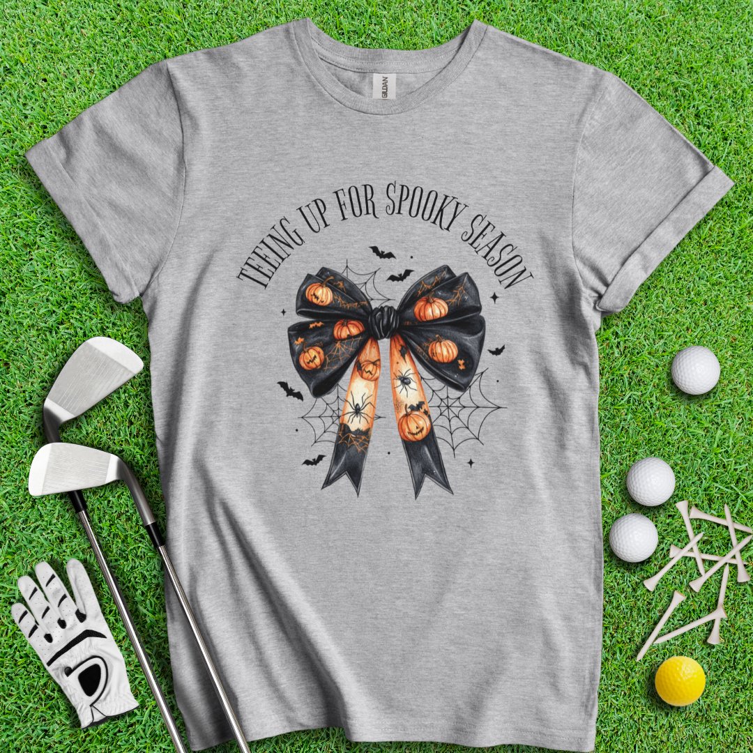 Tee Up For Spooky Season T-Shirt - TeeHee Golf Gear