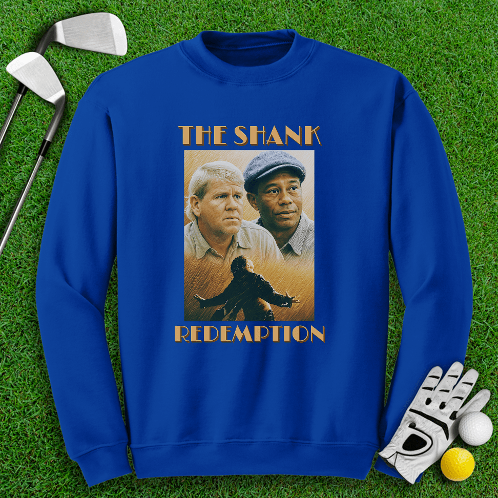 The Shank Redemption Crewneck - TeeHee Golf Gear