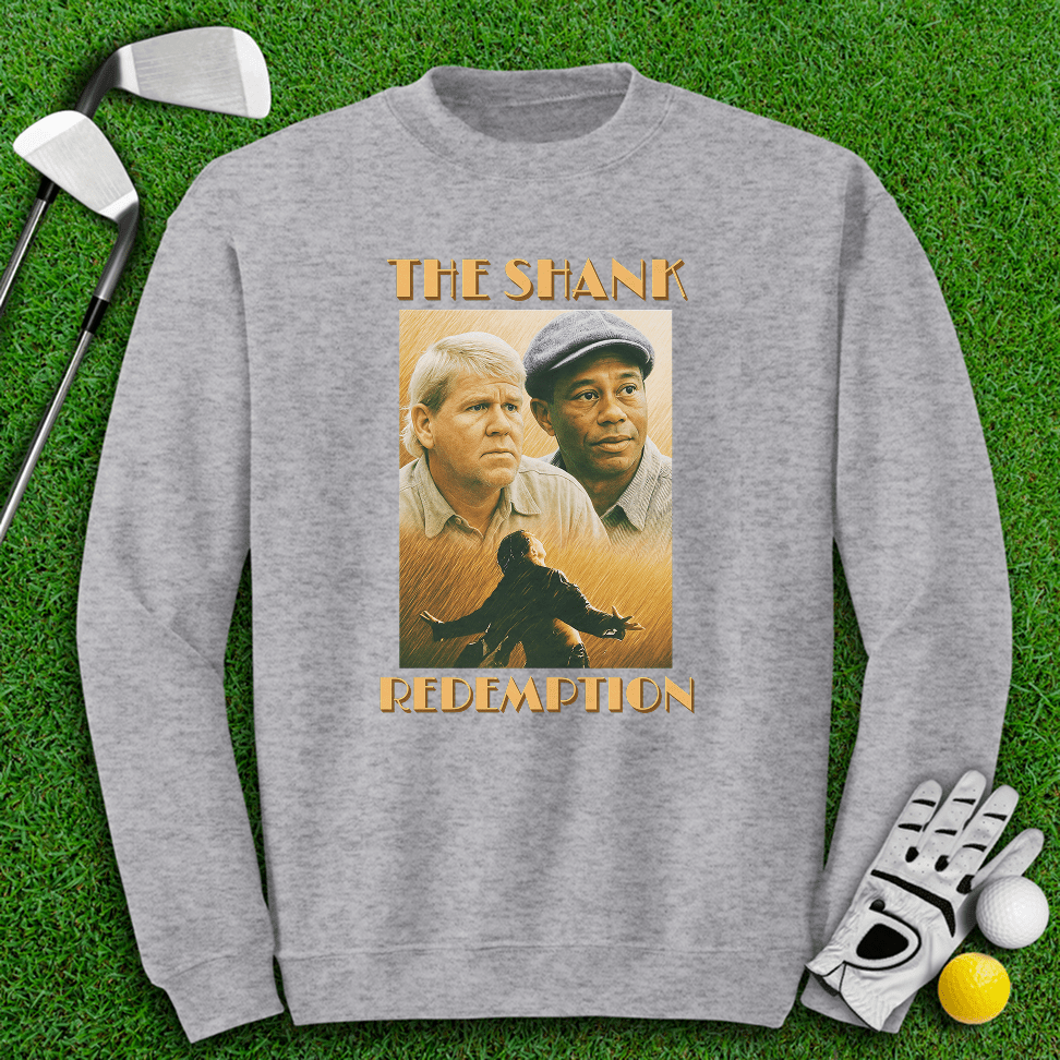 The Shank Redemption Crewneck - TeeHee Golf Gear