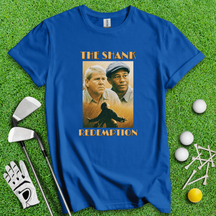 The Shank Redemption T-shirt - TeeHee Golf Gear
