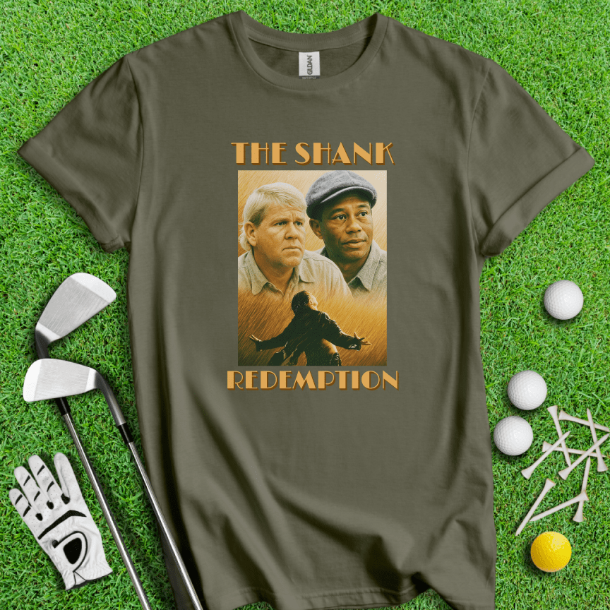 The Shank Redemption T-shirt - TeeHee Golf Gear