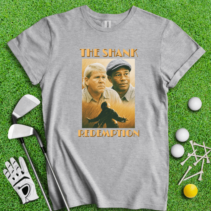 The Shank Redemption T-shirt - TeeHee Golf Gear