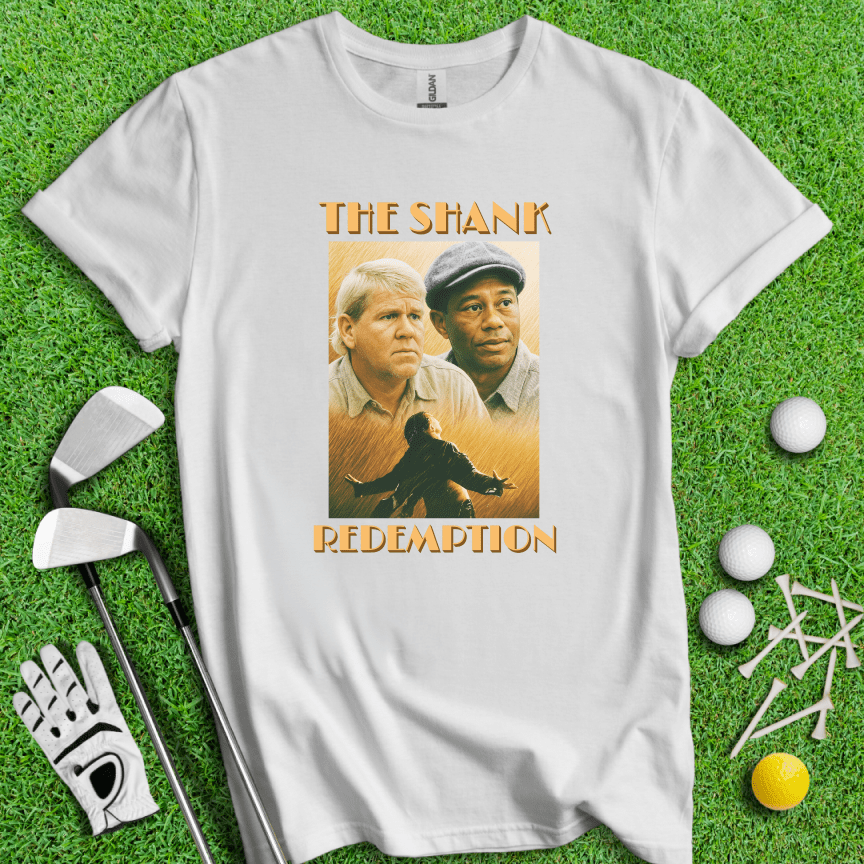 The Shank Redemption T-shirt - TeeHee Golf Gear