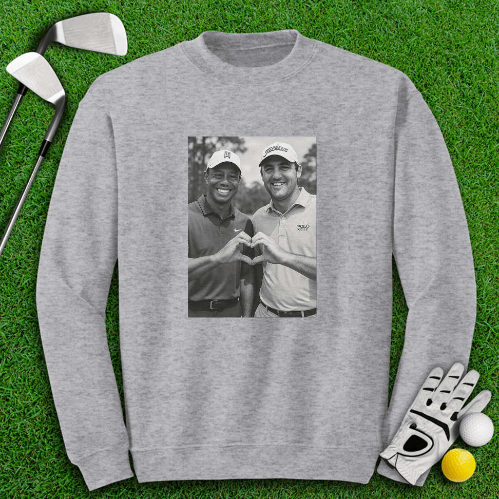 Tiger Scottie Besties Crewneck - TeeHee Golf Gear