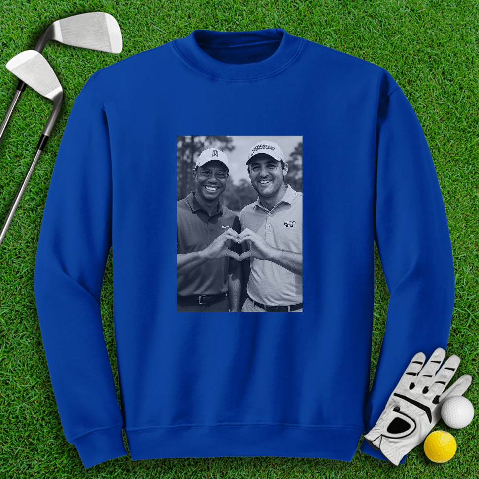 Tiger Scottie Besties Crewneck - TeeHee Golf Gear