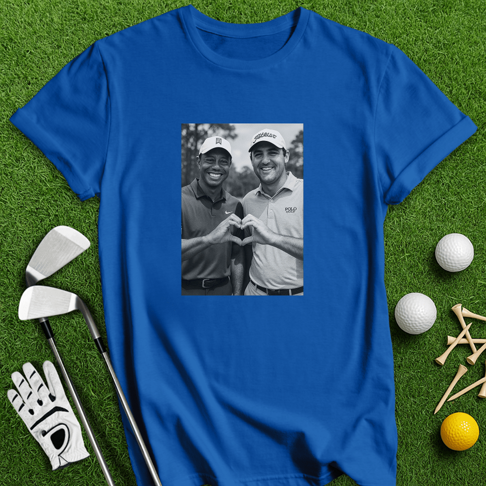 Tiger Scottie Besties T-shirt - TeeHee Golf Gear