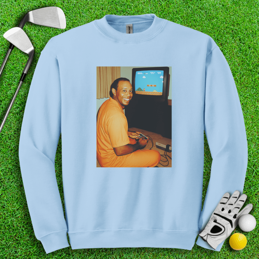 Tiger Super Mario Crewneck - TeeHee Golf Gear