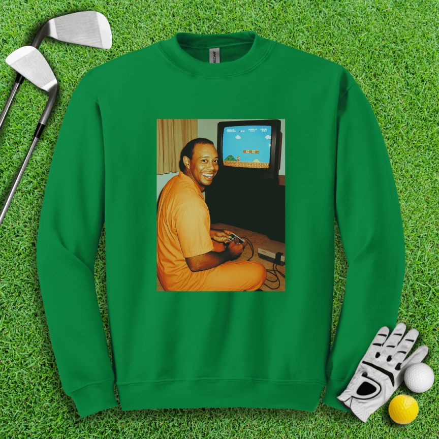 Tiger Super Mario Crewneck - TeeHee Golf Gear