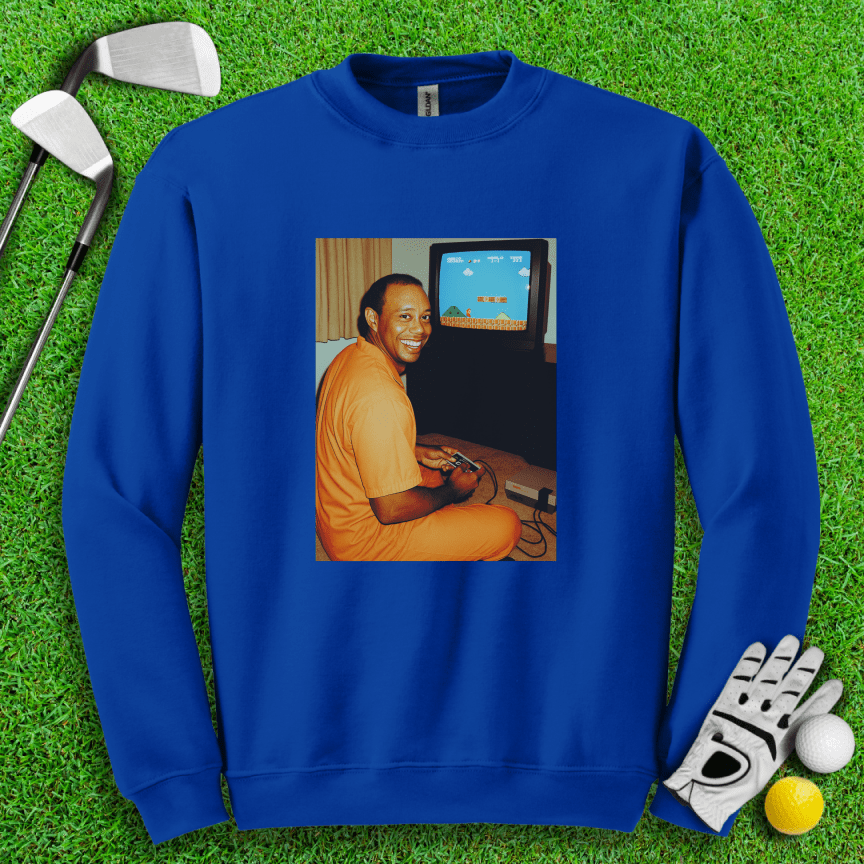Tiger Super Mario Crewneck - TeeHee Golf Gear