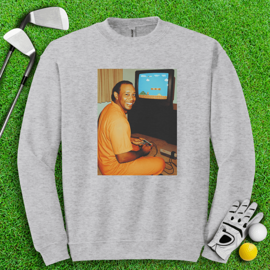 Tiger Super Mario Crewneck - TeeHee Golf Gear
