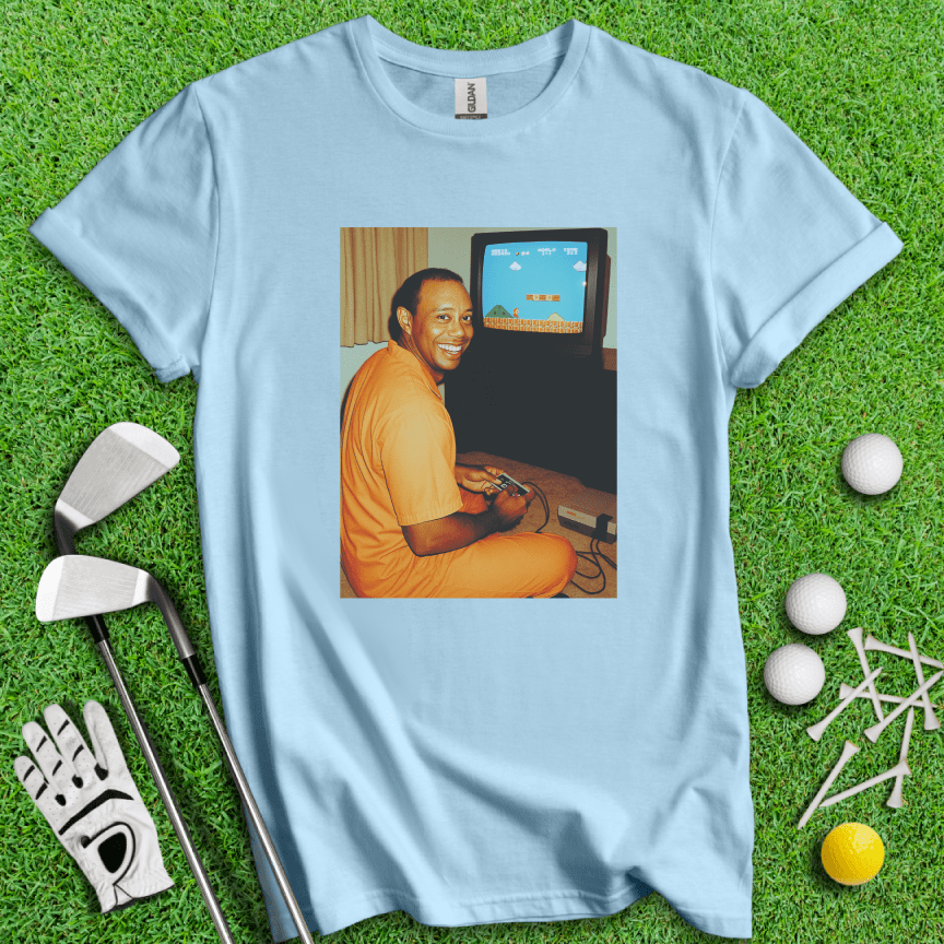 Tiger Super Mario T-shirt - TeeHee Golf Gear
