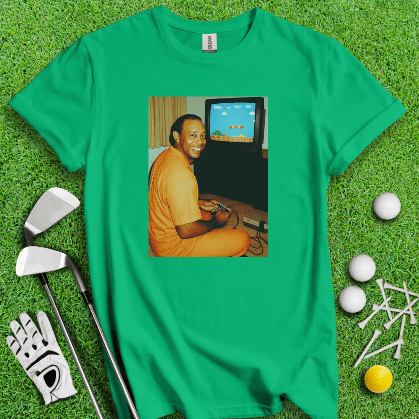Tiger Super Mario T-shirt - TeeHee Golf Gear