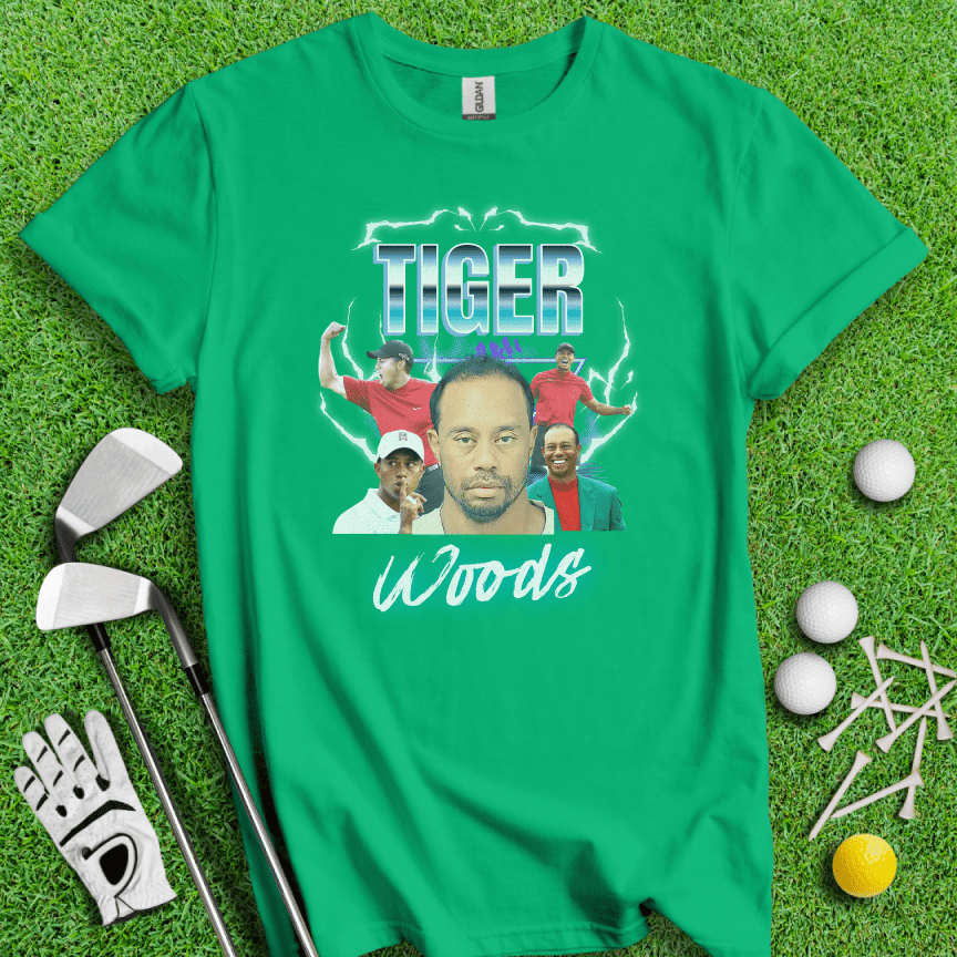 Tiger Woods Mugshot Vintage T-Shirt - TeeHee Golf Gear