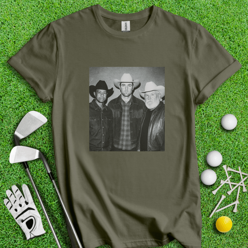 Trio Cowboy T-shirt - TeeHee Golf Gear