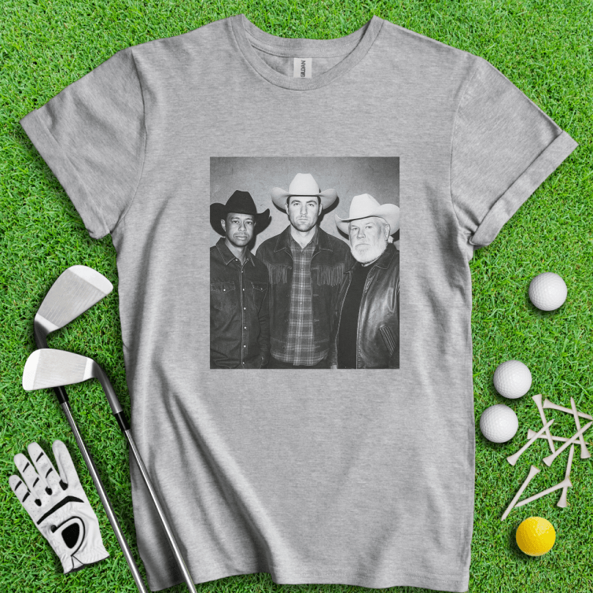 Trio Cowboy T-shirt - TeeHee Golf Gear