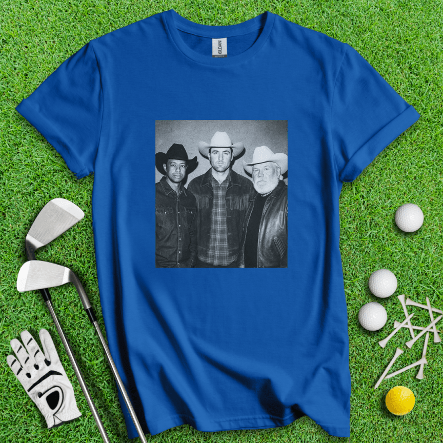 Trio Cowboy T-shirt - TeeHee Golf Gear