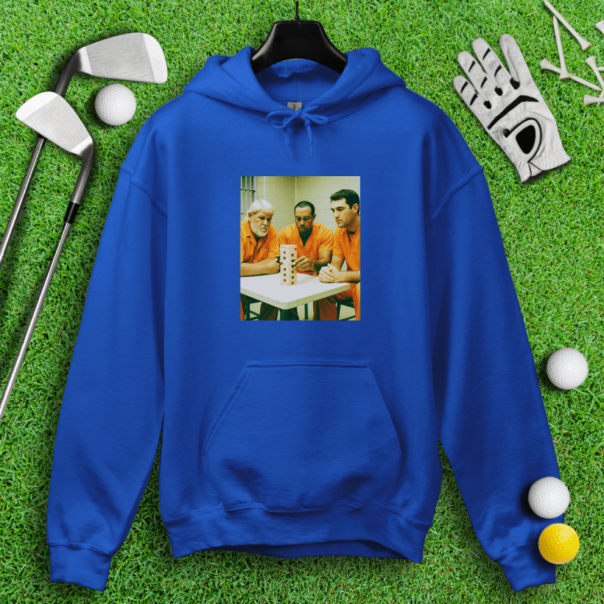 Trio Mugshot Jenga Hoodie - TeeHee Golf Gear