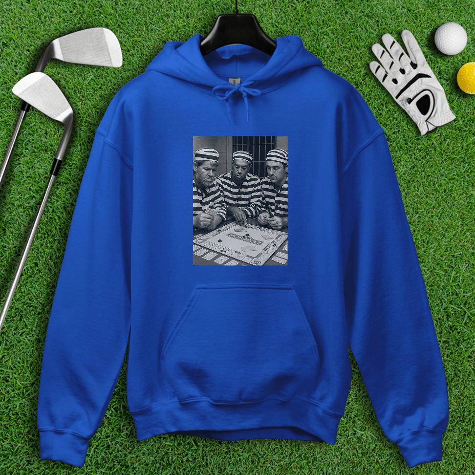 Trio Mugshot Monopoly Hoodie - TeeHee Golf Gear