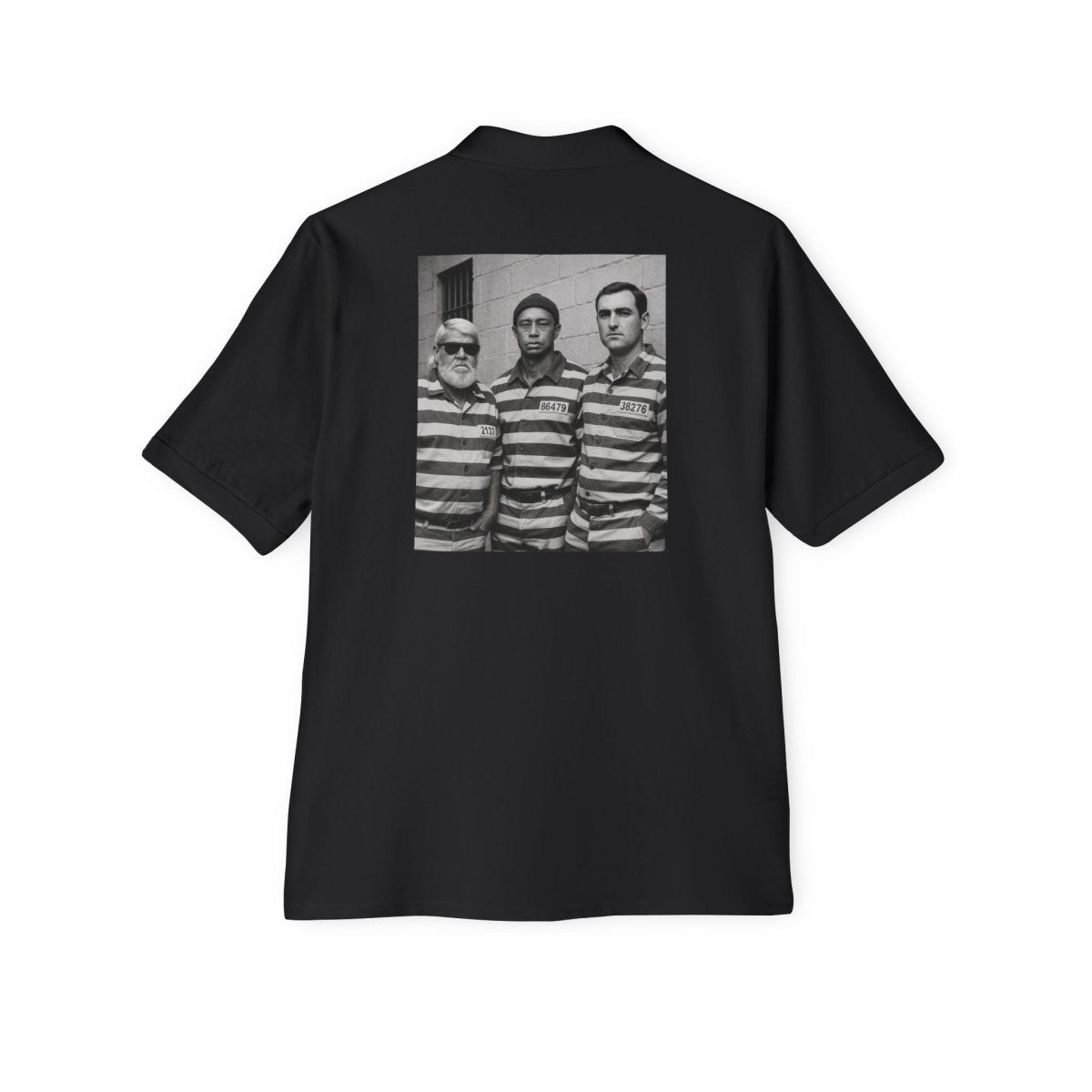 Trio Mugshot Retro Polo Shirt - TeeHee Golf Gear