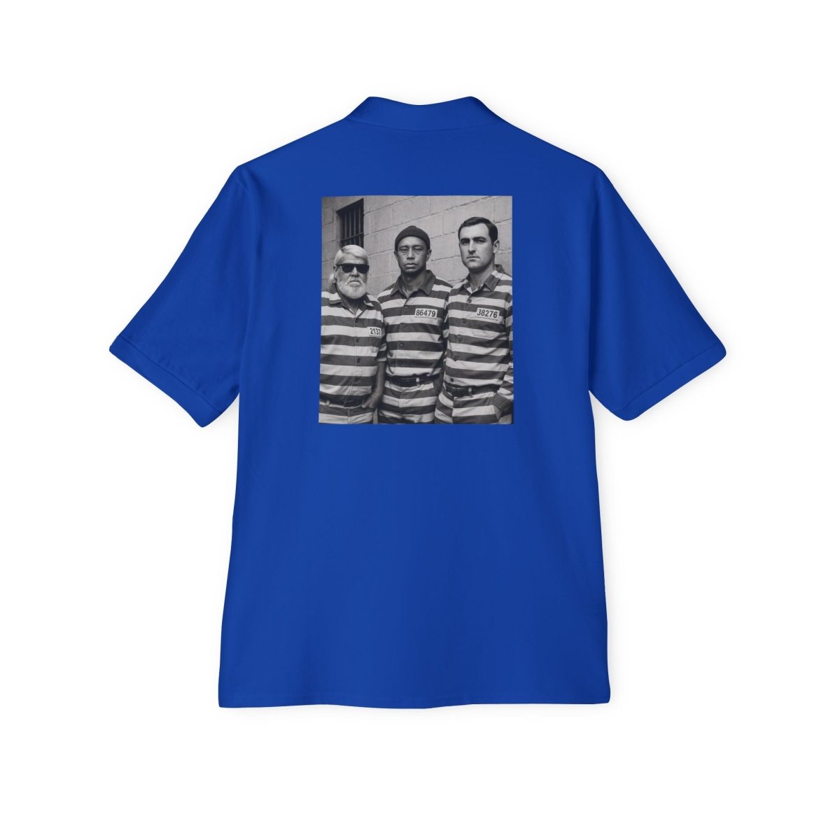 Trio Mugshot Retro Polo Shirt - TeeHee Golf Gear