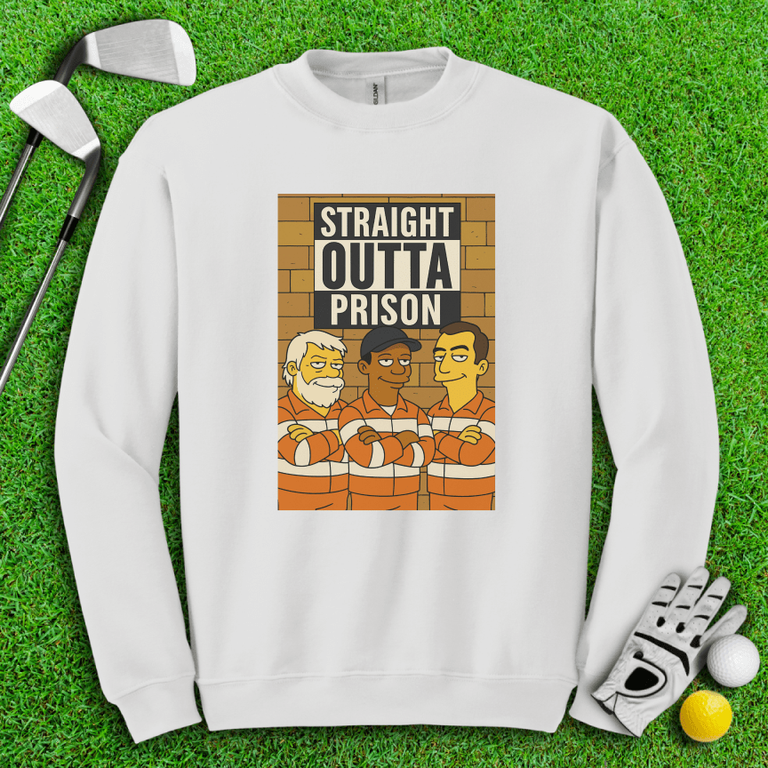 Trio Mugshot Simpson Crewneck - TeeHee Golf Gear
