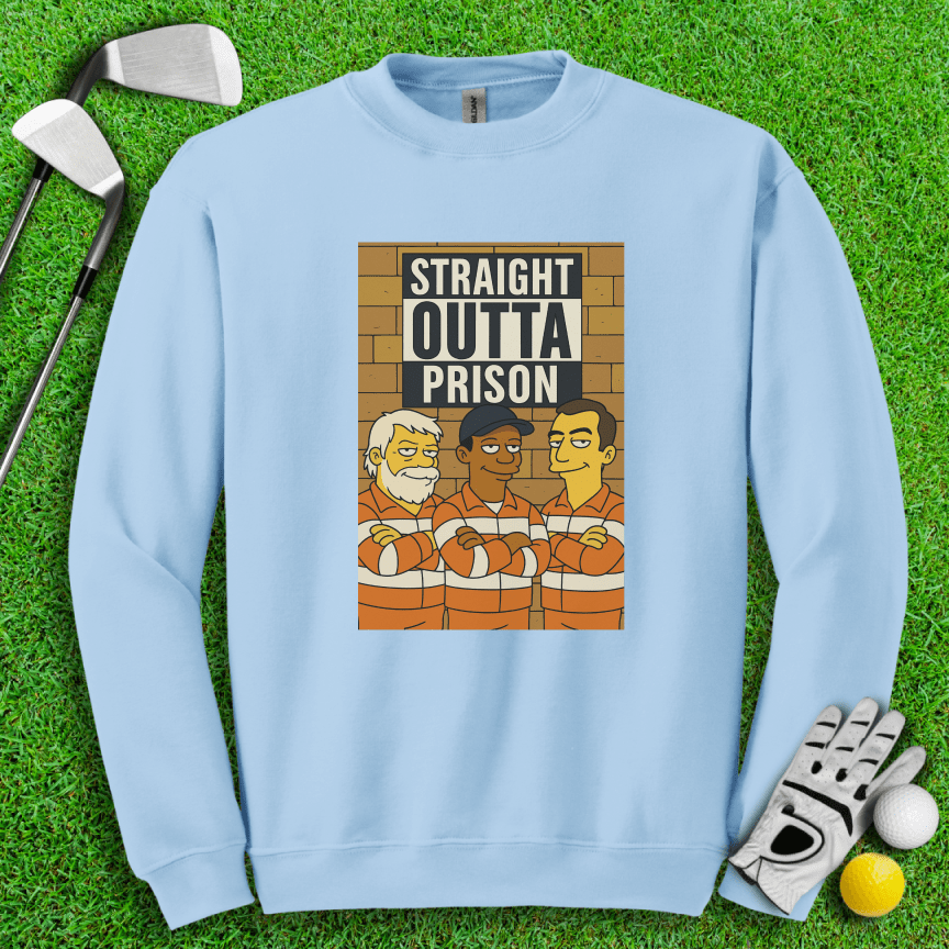 Trio Mugshot Simpson Crewneck - TeeHee Golf Gear