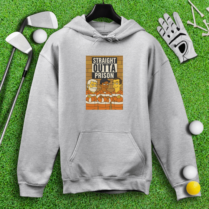 Trio Mugshot Simpsons Hoodie - TeeHee Golf Gear