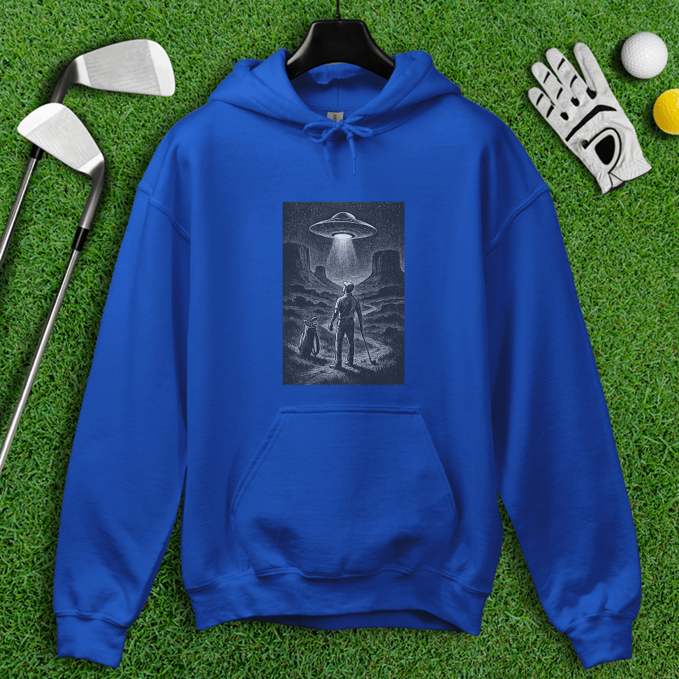 UFO On The Green Hoodie - TeeHee Golf Gear