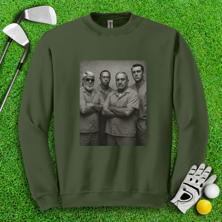 Vintage OG Mugshot Crewneck - TeeHee Golf Gear