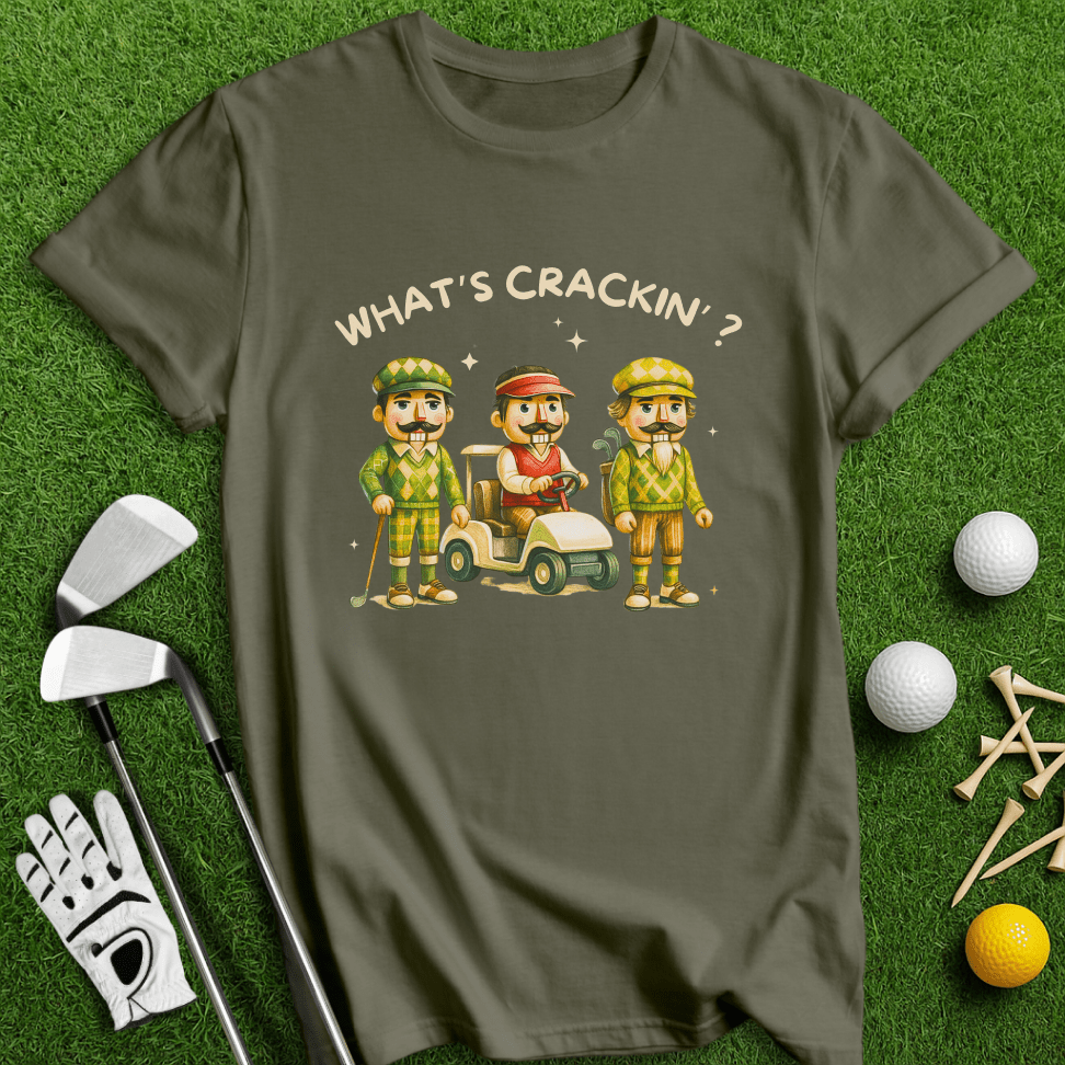 What's Craking T-shirt - TeeHee Golf Gear