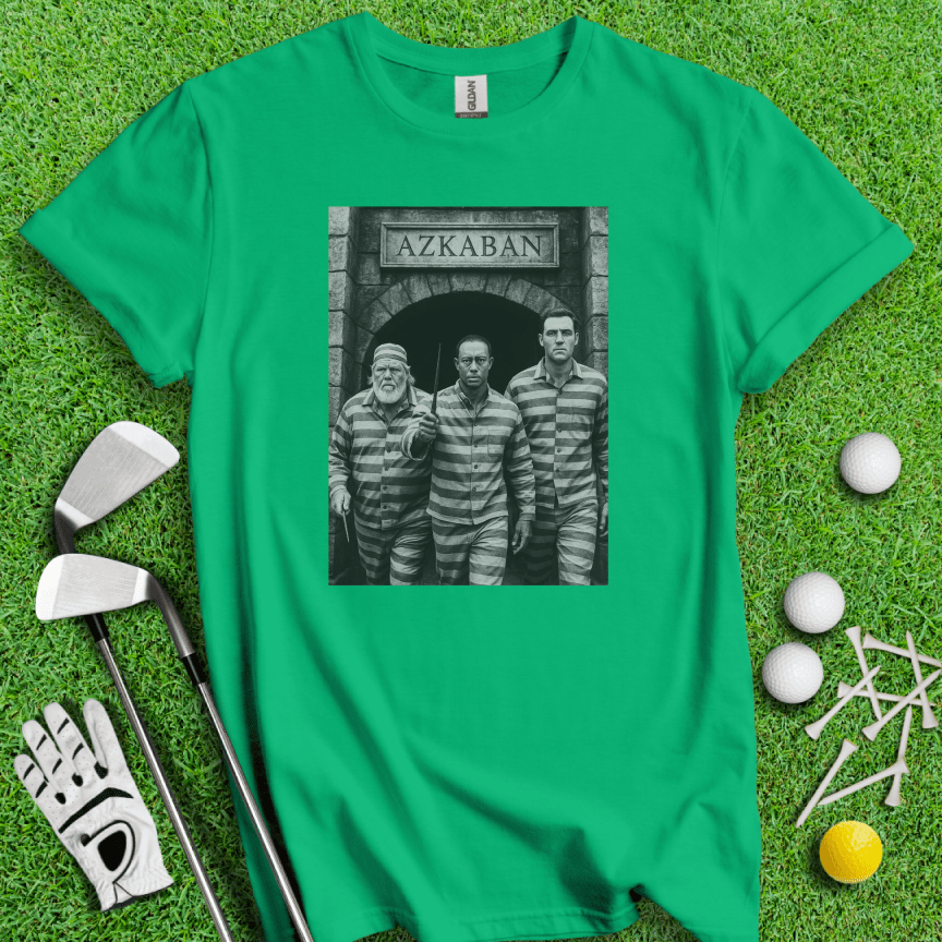 Wizard Mugshot T-shirt - TeeHee Golf Gear