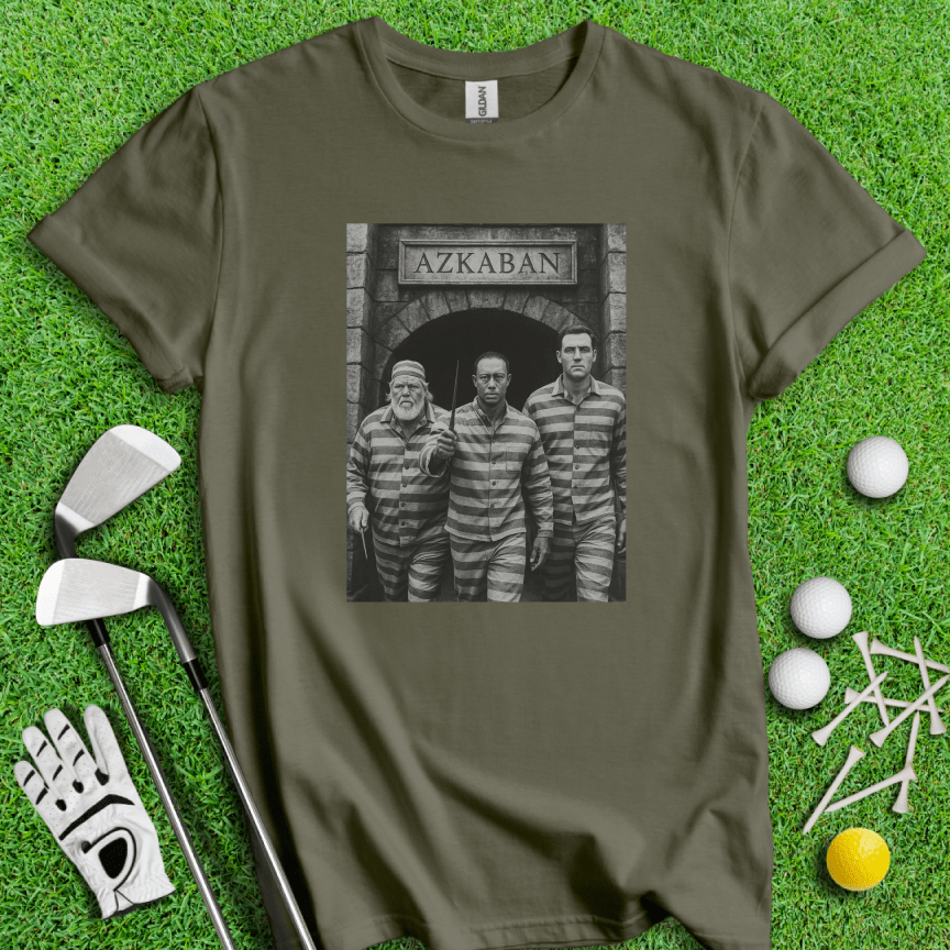 Wizard Mugshot T-shirt - TeeHee Golf Gear