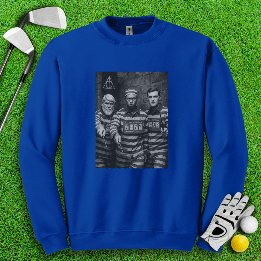 Wizard Mugshot1 Crewneck - TeeHee Golf Gear