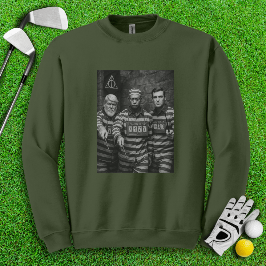 Wizard Mugshot1 Crewneck - TeeHee Golf Gear