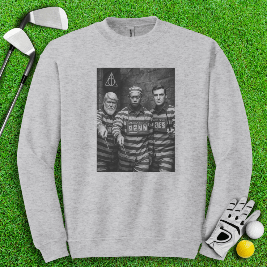 Wizard Mugshot1 Crewneck - TeeHee Golf Gear