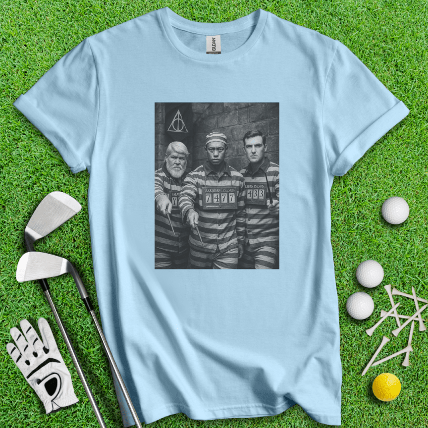 Wizard Mugshot1 T-shirt - TeeHee Golf Gear
