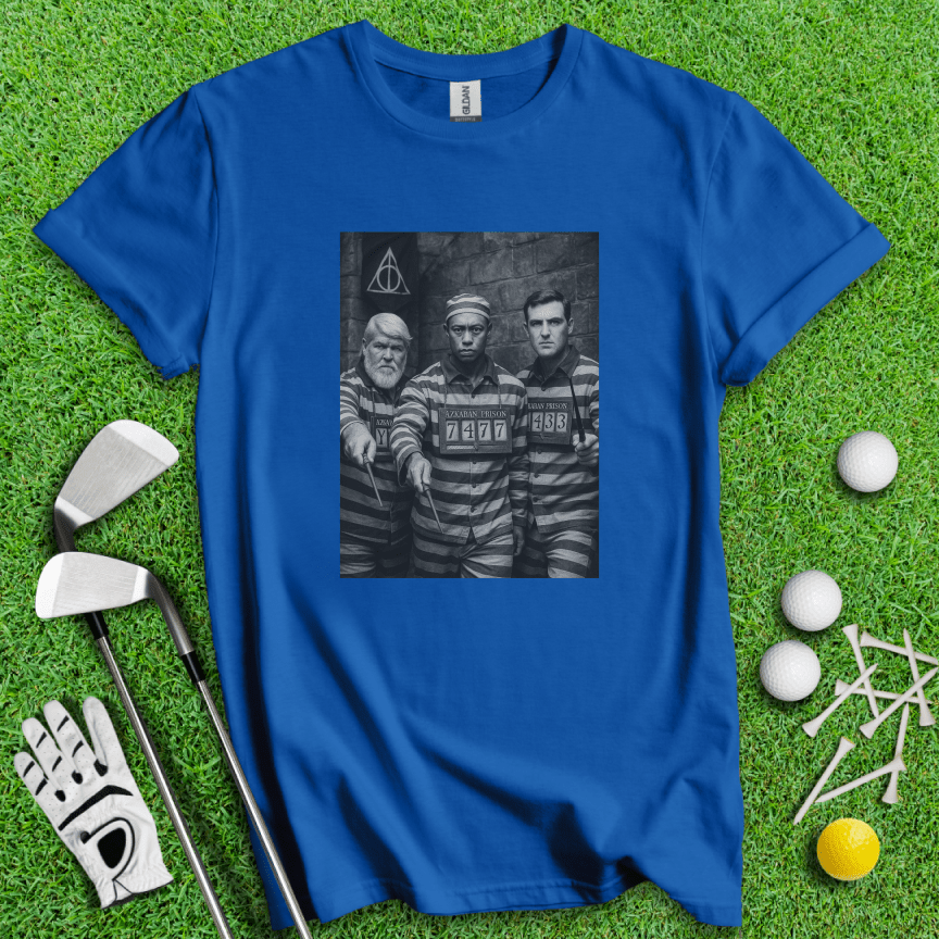 Wizard Mugshot1 T-shirt - TeeHee Golf Gear