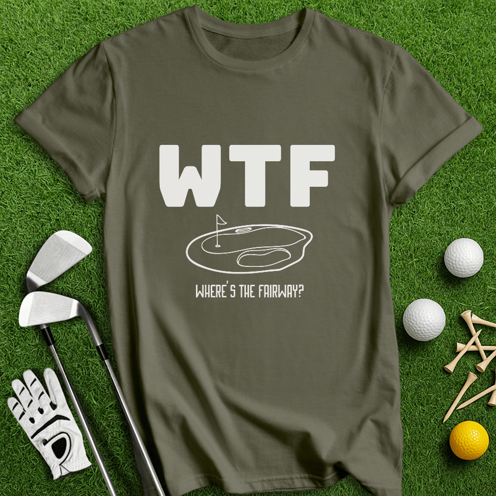 WTF T-Shirt - TeeHee Golf Gear