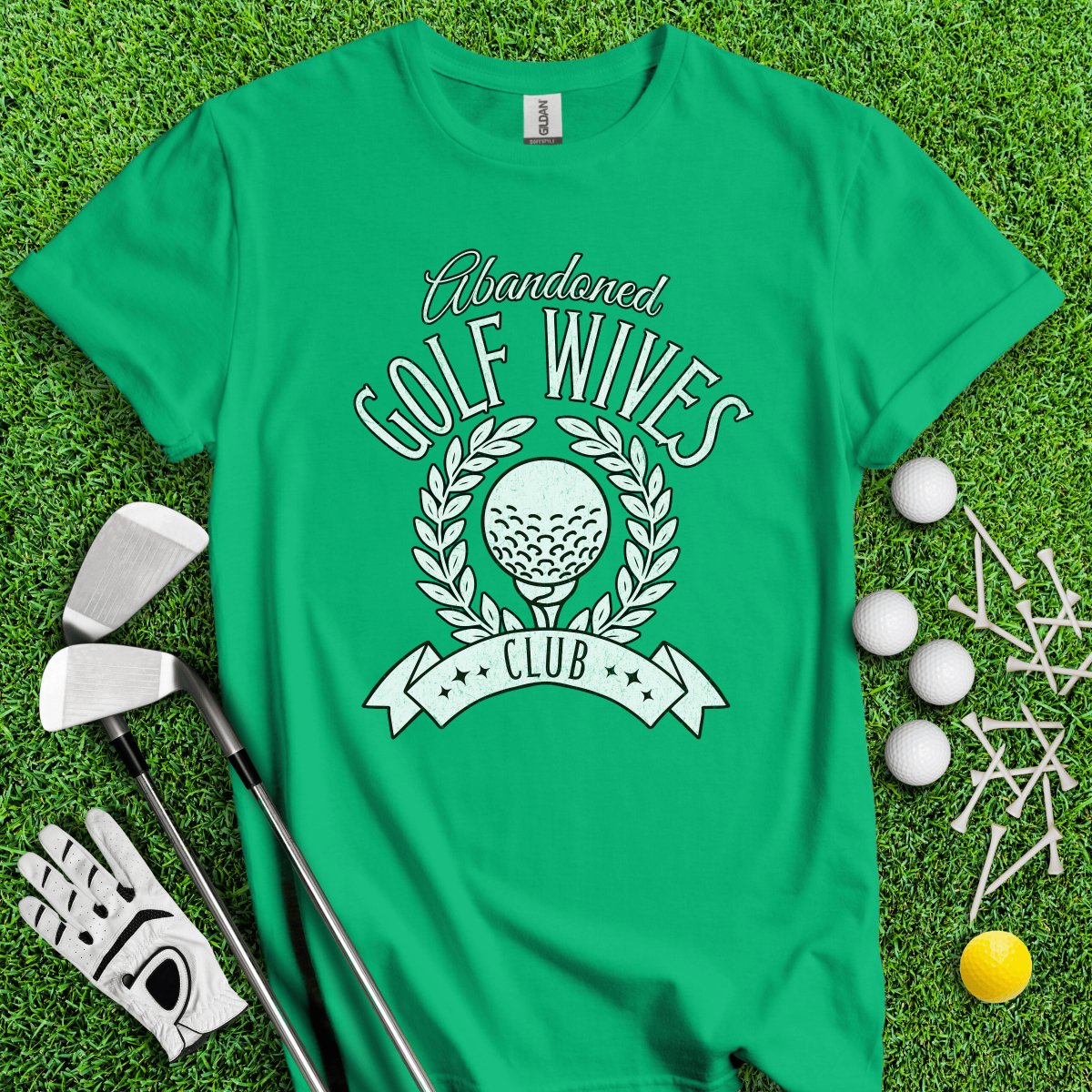 Abandoned Golf Wives Club T - Shirt - TeeHee Golf Gear