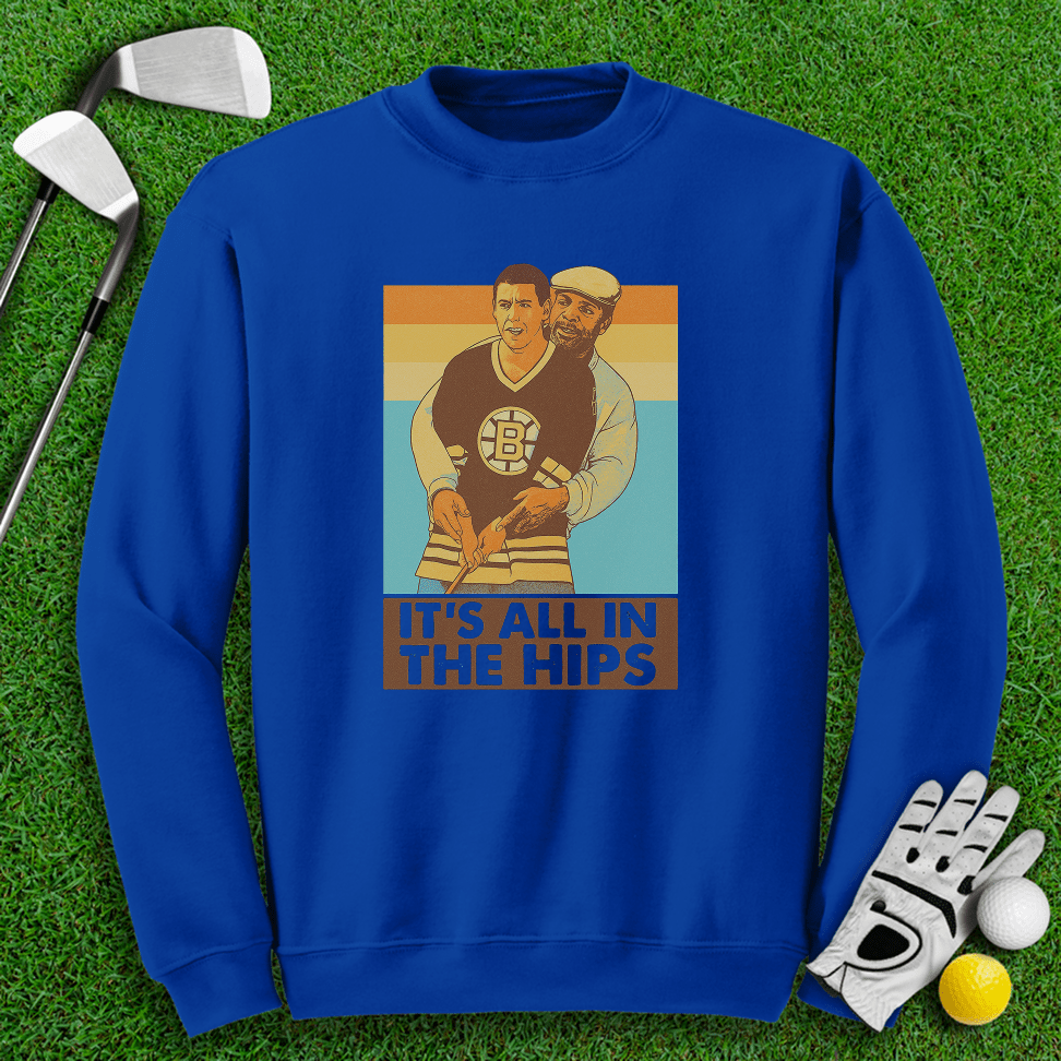 All In The Hips Crewneck - TeeHee Golf Gear