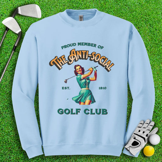 Anti - Social Club Crewneck - TeeHee Golf Gear